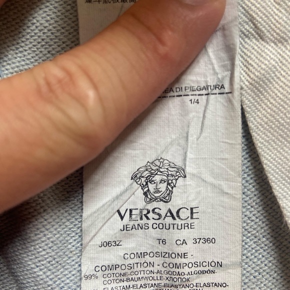 Versace Distress Jeans 32 - Picture 6 of 9